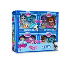 LITTLEST PET SHOP - 2 PAIRES D'ANIMAUX ASST